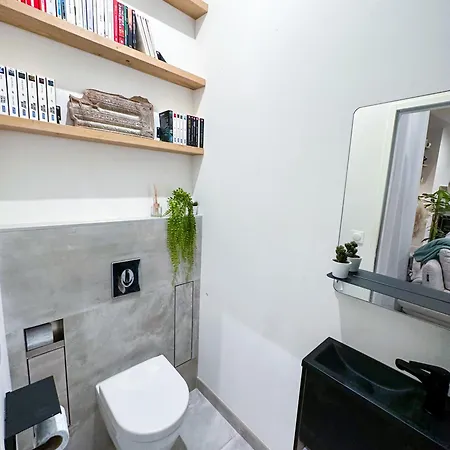 公寓 L'ecrin De L'ecusson, Loft Avec Cour Interieure 蒙彼利埃